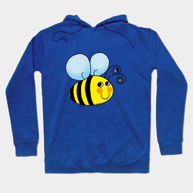 cute honey bee Hoodie by cartoonygifts